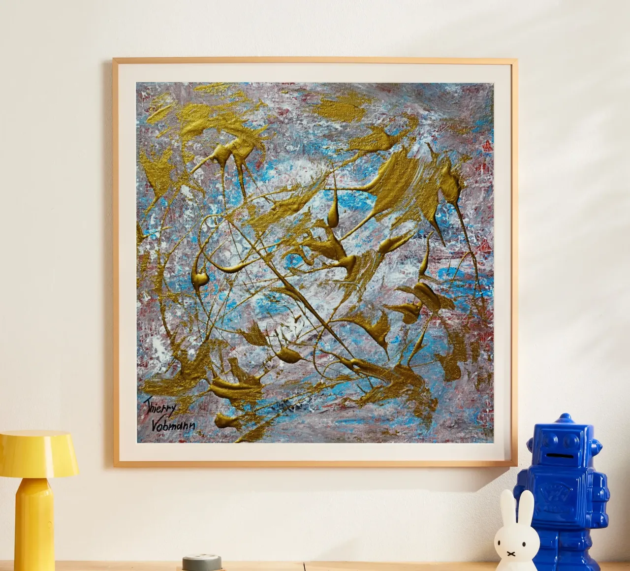 3D DREAM 12 poster da Thierry Vobmann Abstract painting
