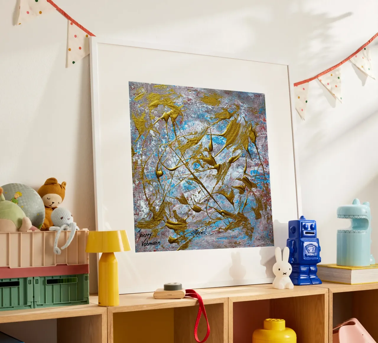 3D DREAM 12 poster da Thierry Vobmann Abstract painting