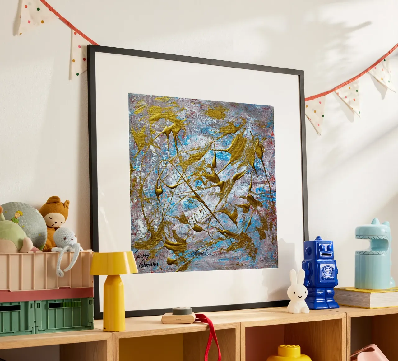 3D DREAM 12 poster da Thierry Vobmann Abstract painting