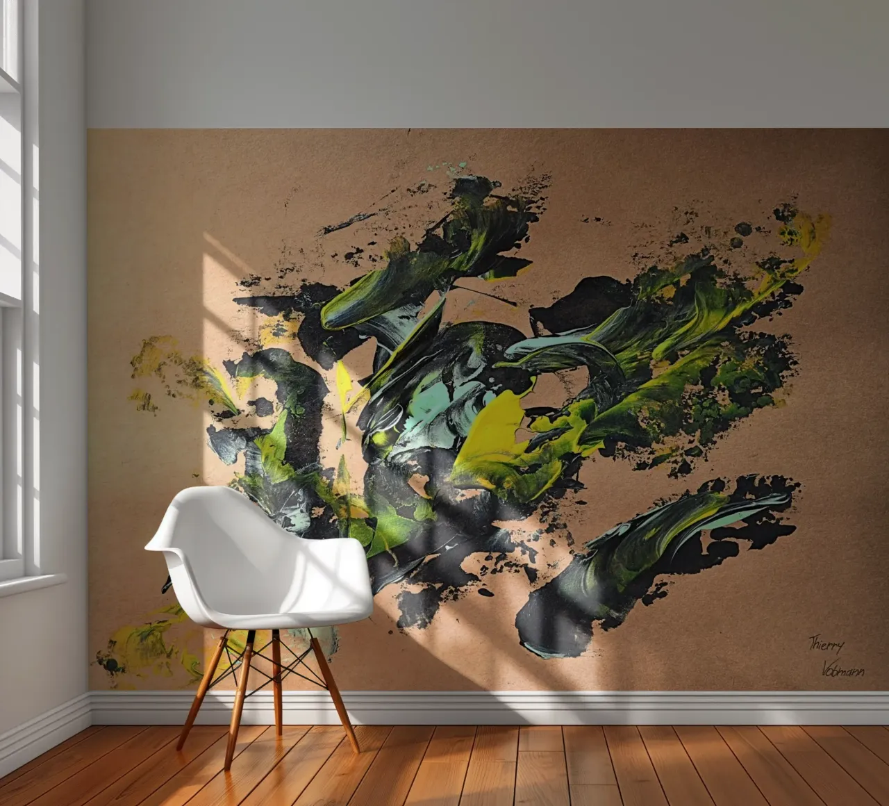 NATURAL STYLE 41 photo wallpaper by Thierry Vobmann Abstract painting