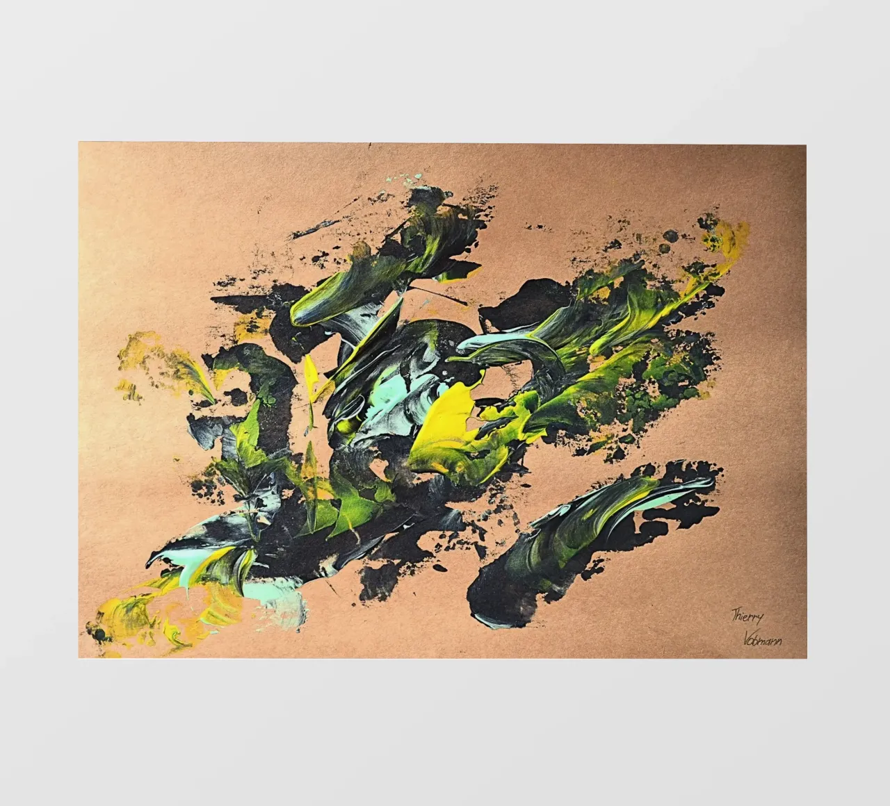 NATURAL STYLE 41 photo wallpaper by Thierry Vobmann Abstract painting