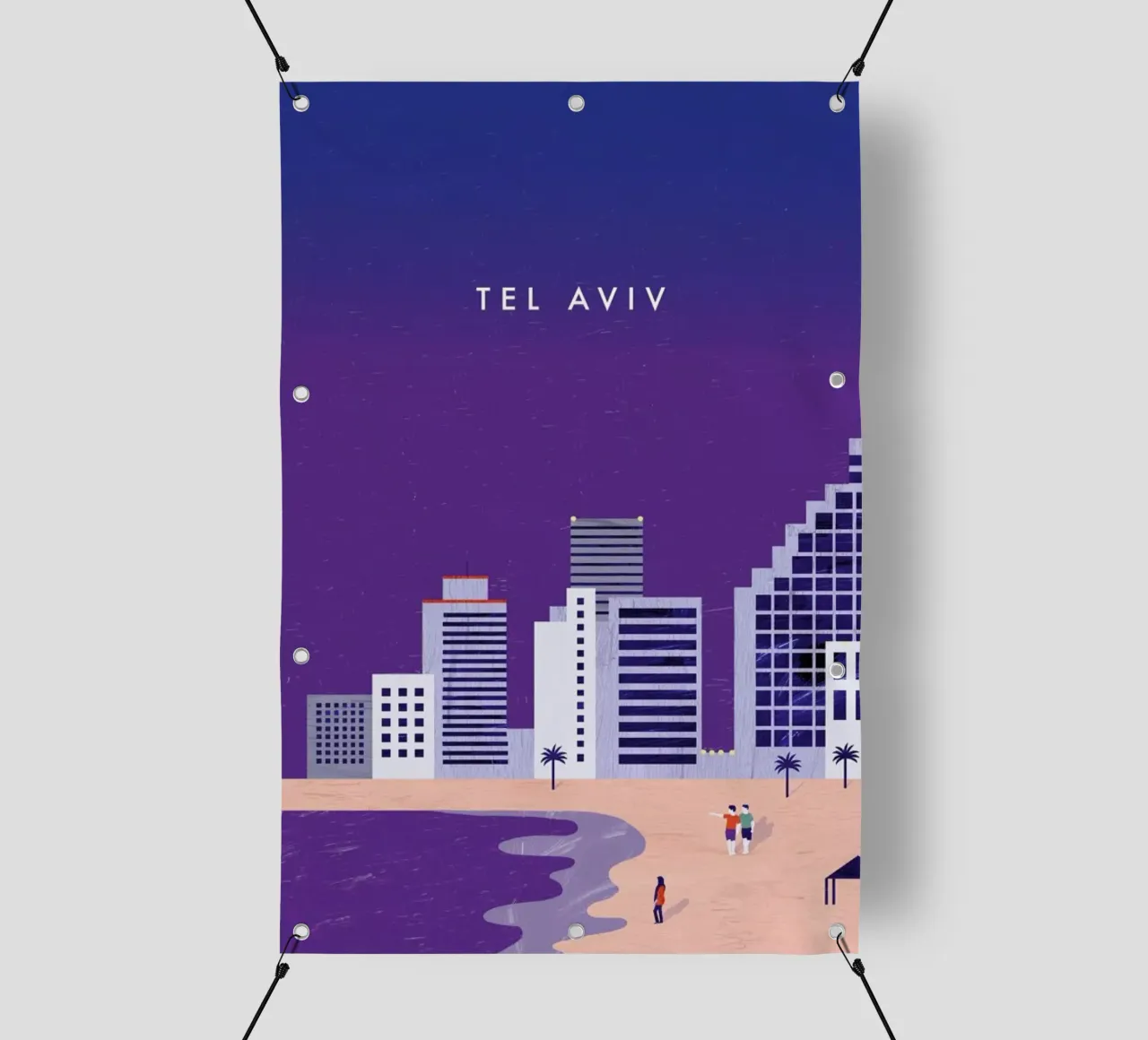 Tel Aviv telo in pvc da Katinka Reinke