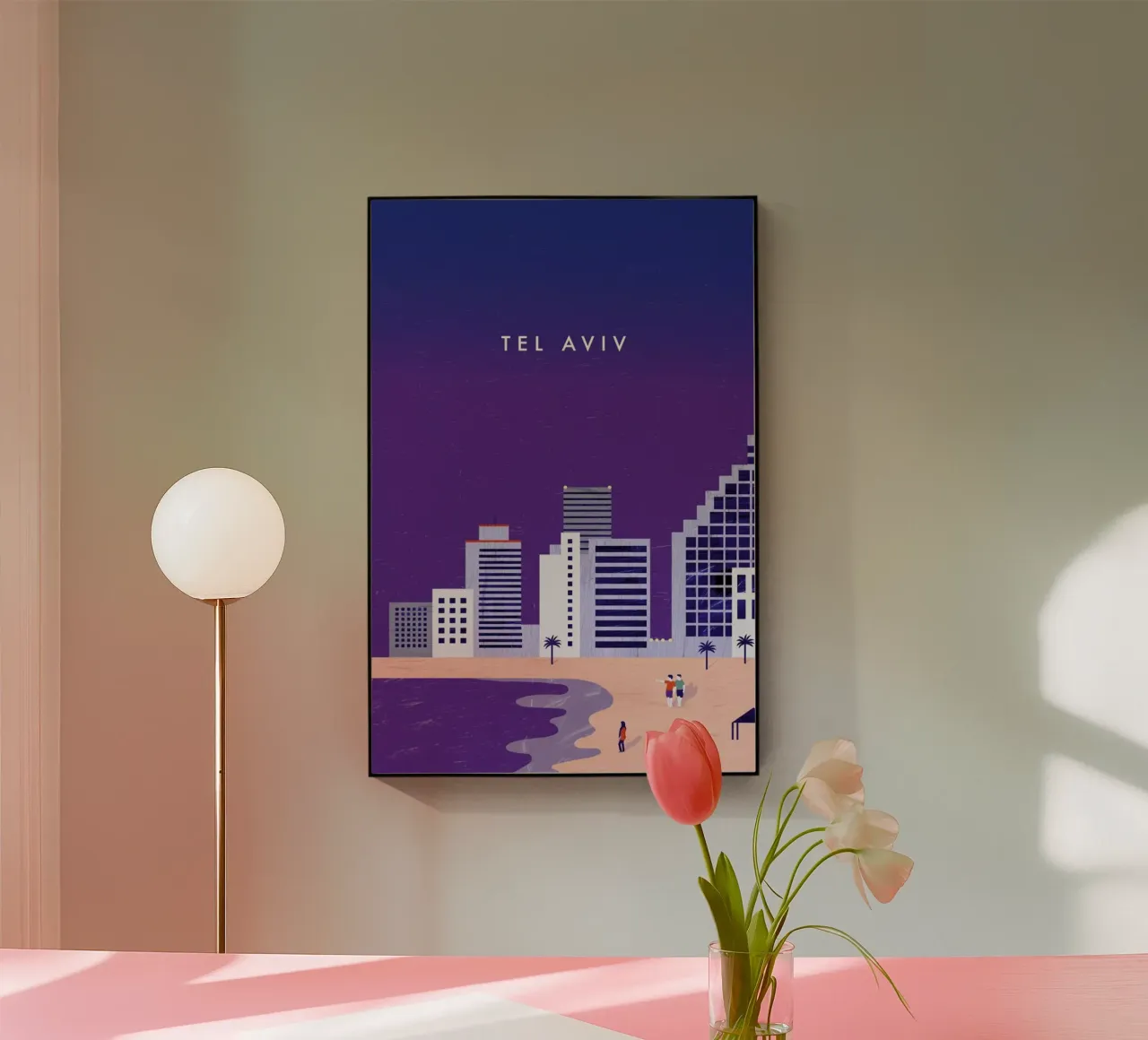 Tel Aviv plexiglass da Katinka Reinke