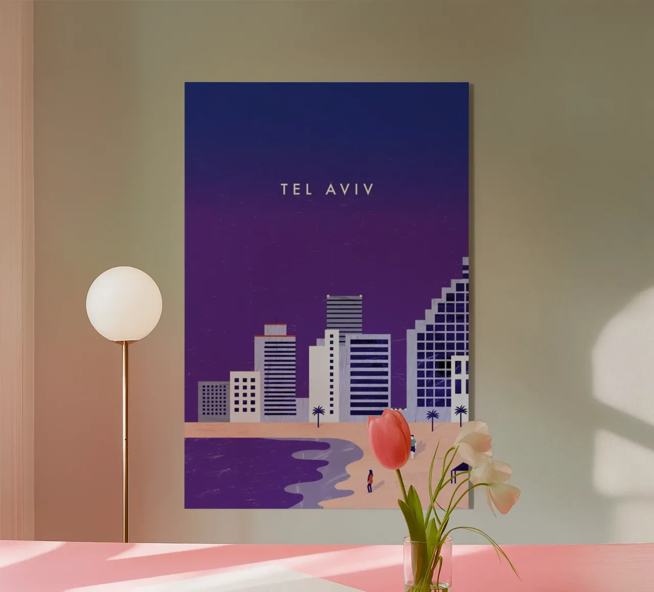 Tel Aviv plexiglass da Katinka Reinke