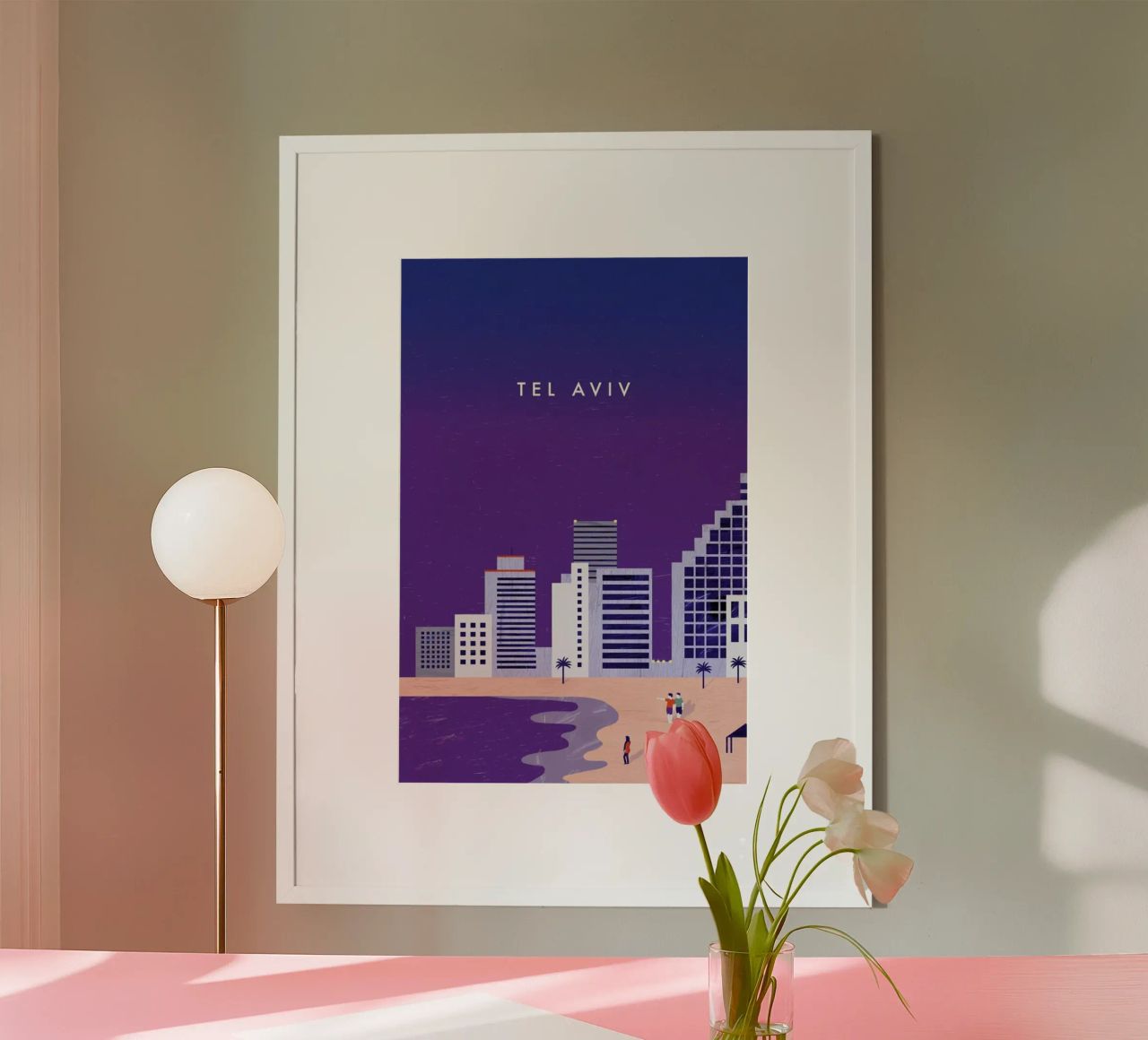 Tel Aviv Poster von Katinka Reinke