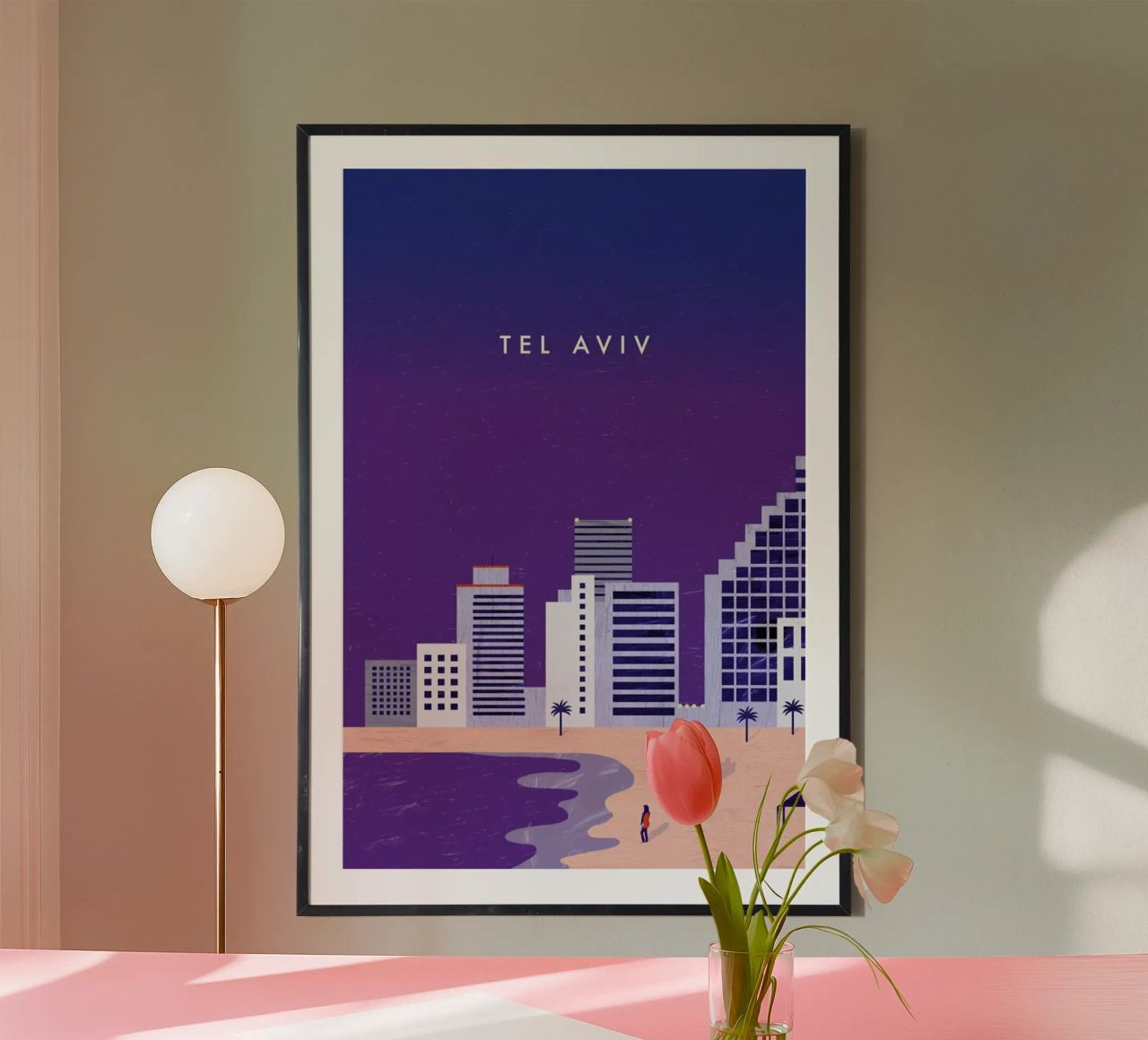 Tel Aviv Poster von Katinka Reinke