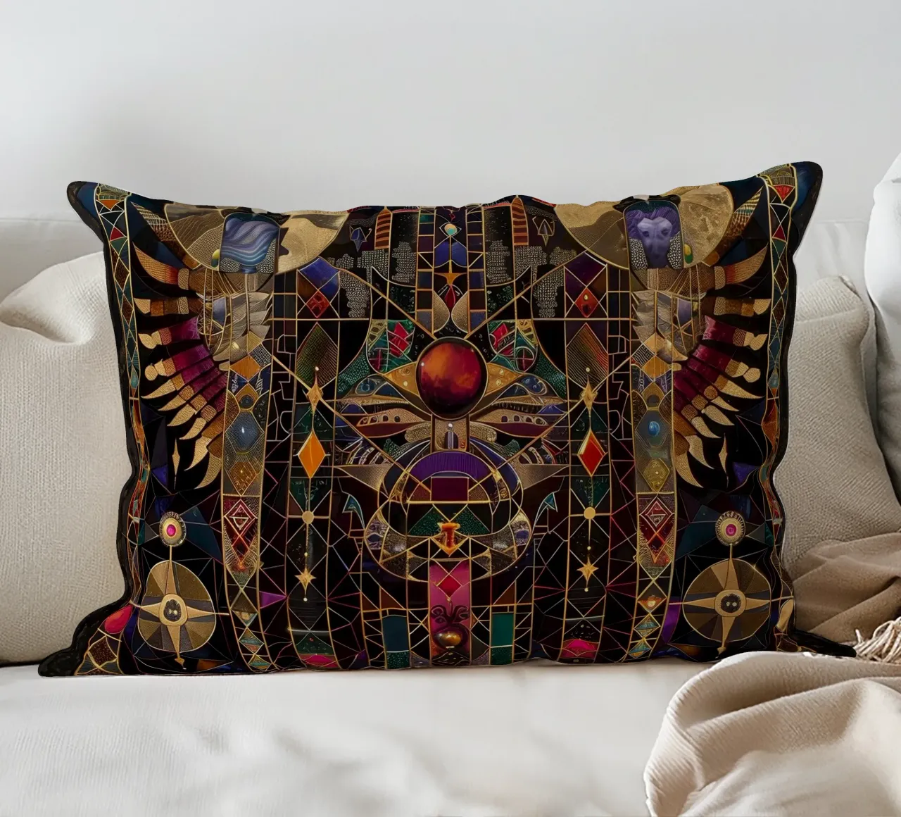 Mandala sacro cuscino da Spiritual Touch