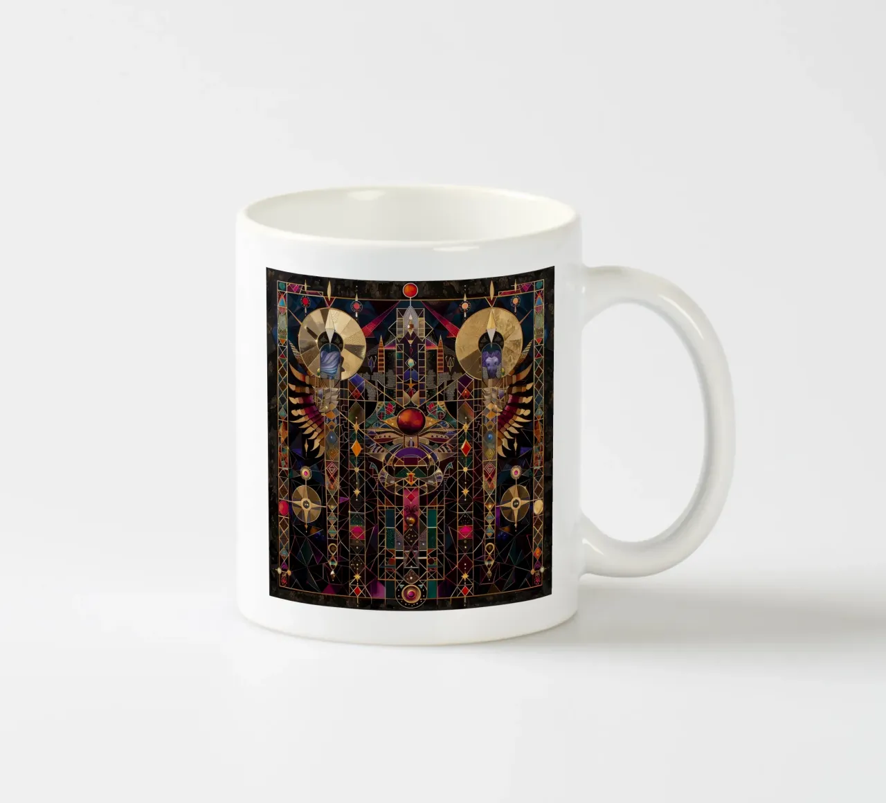 Mandala sacro tazza in ceramica da Spiritual Touch