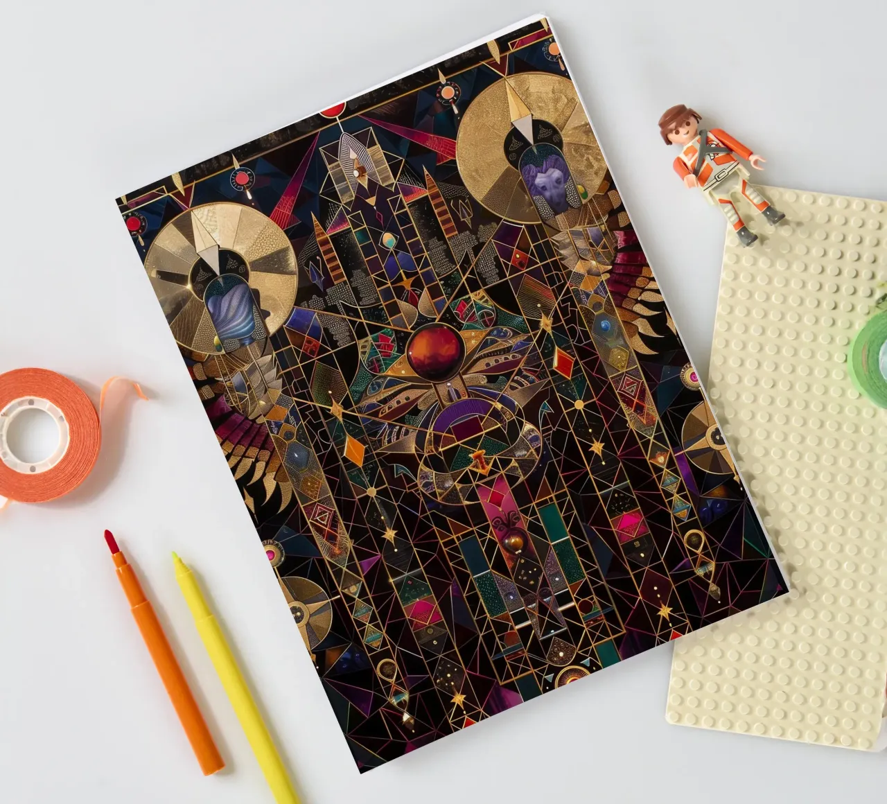 Sacred Mandala notebook by Spiritual Touch