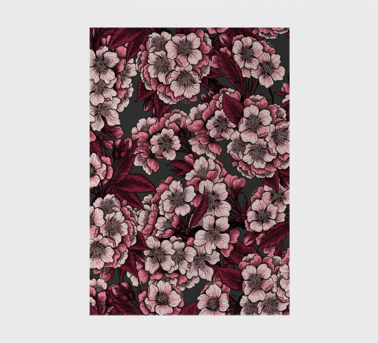 Cherry blossom notebook by Painted Nature