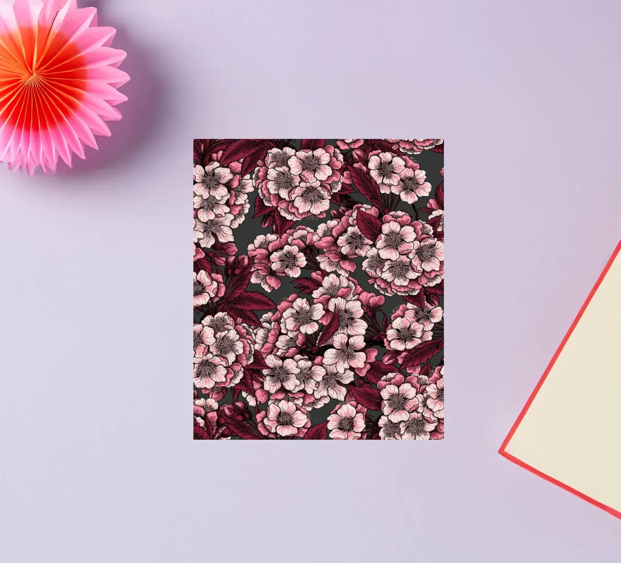 Cherry blossom sticker by Painted Nature