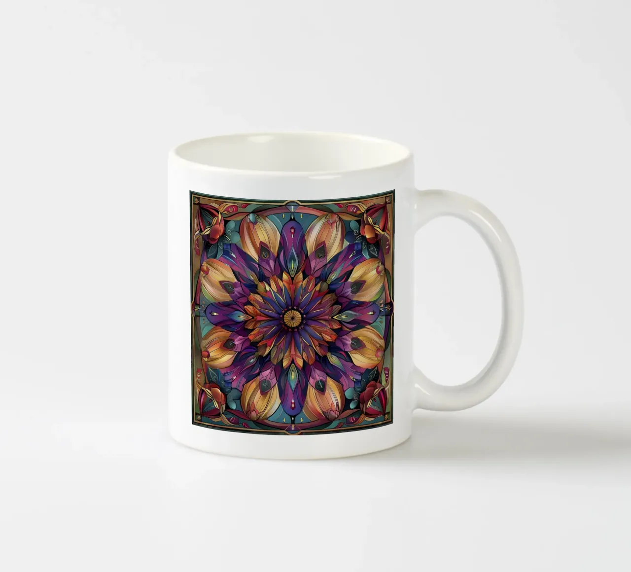 Mandala sacro tazza in ceramica da Spiritual Touch