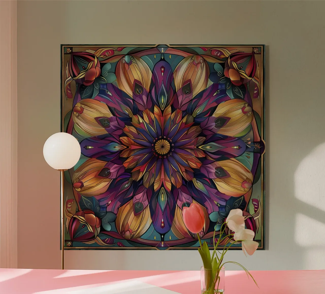 Mandala sacro plexiglass da Spiritual Touch