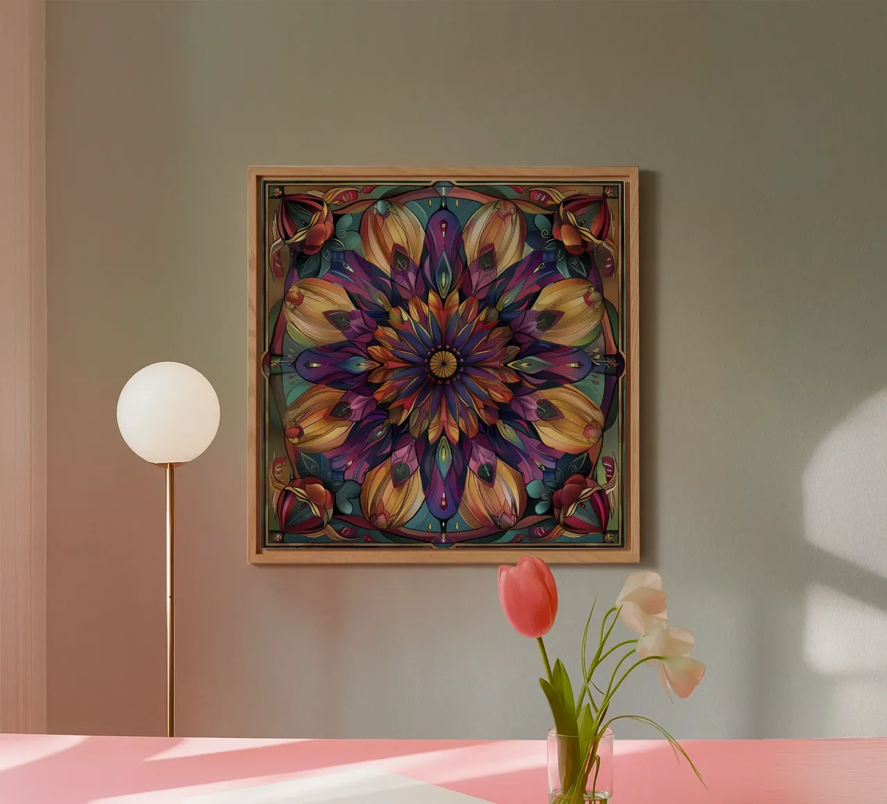 Sacred Mandala forex plate by Spiritual Touch
