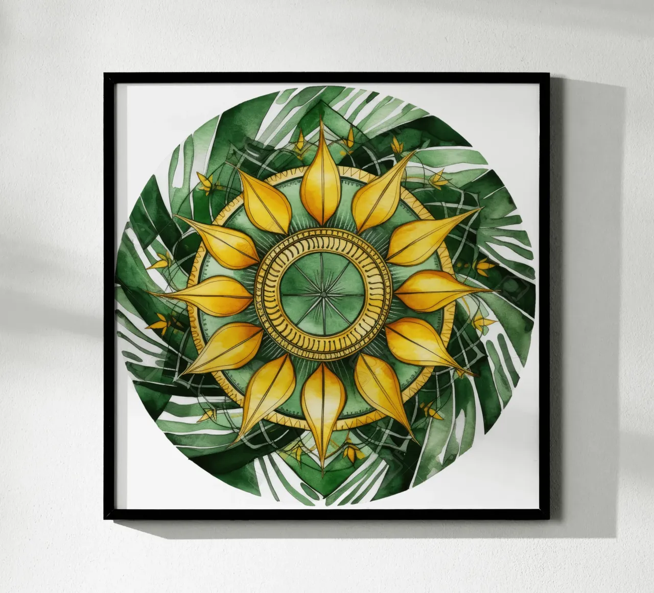 Mandala verde carta hahnemühle da Spiritual Touch