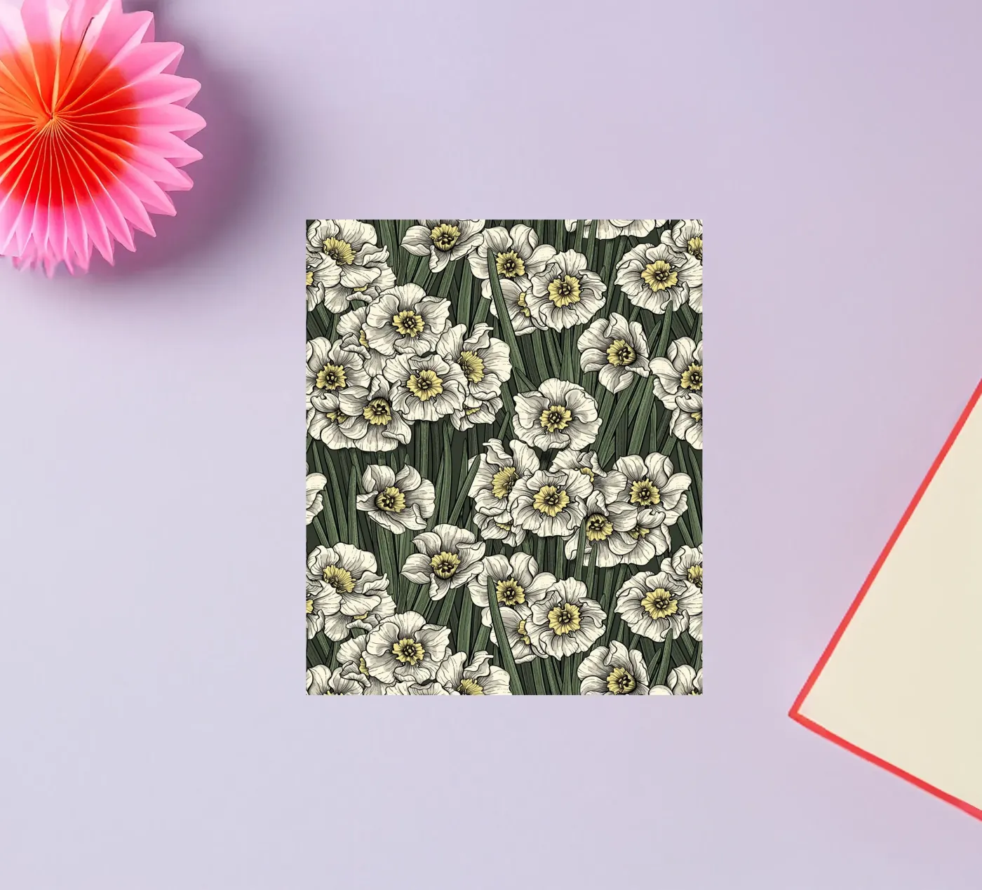 Daffodils sticker by Painted Nature