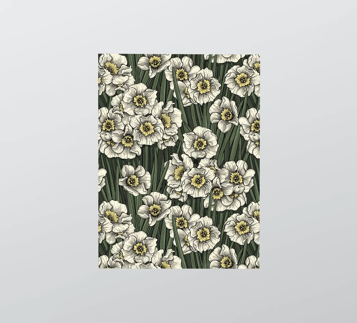 Daffodils sticker by Painted Nature