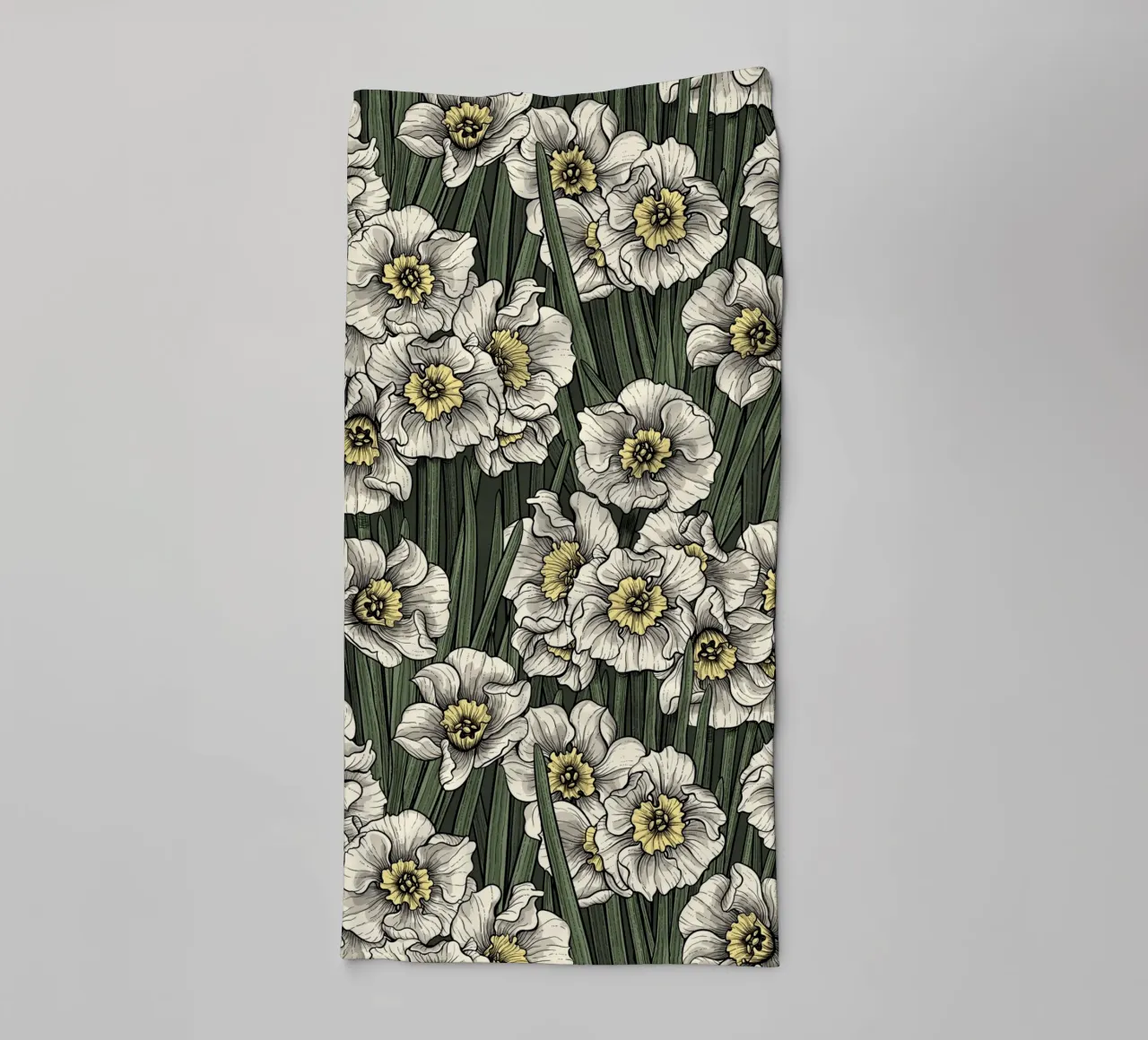 Daffodils towel by Painted Nature