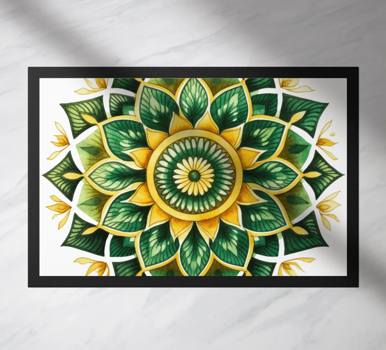 Mandala verde zerbino da Spiritual Touch