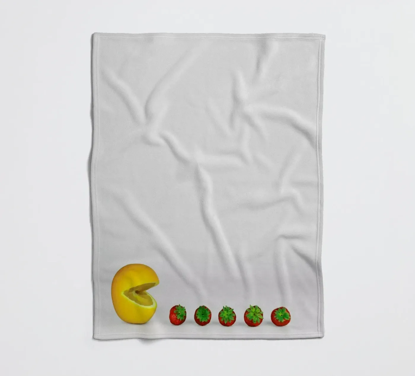 Pacman fleecedeken van Lemon-apes