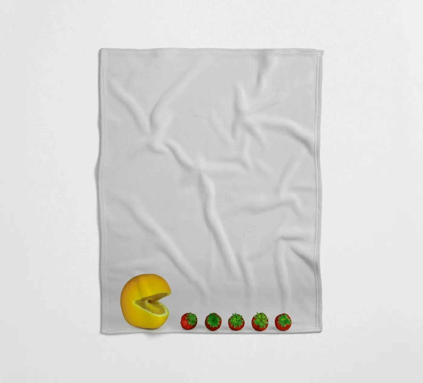 Pacman Fleecedecke von Lemon-apes