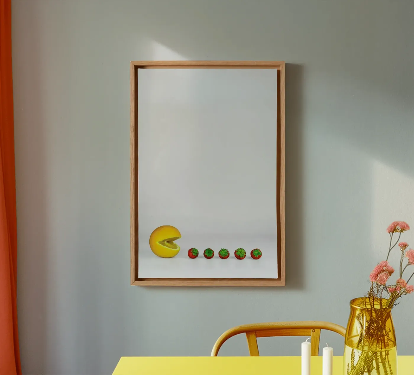 Pacman canvas van Lemon-apes