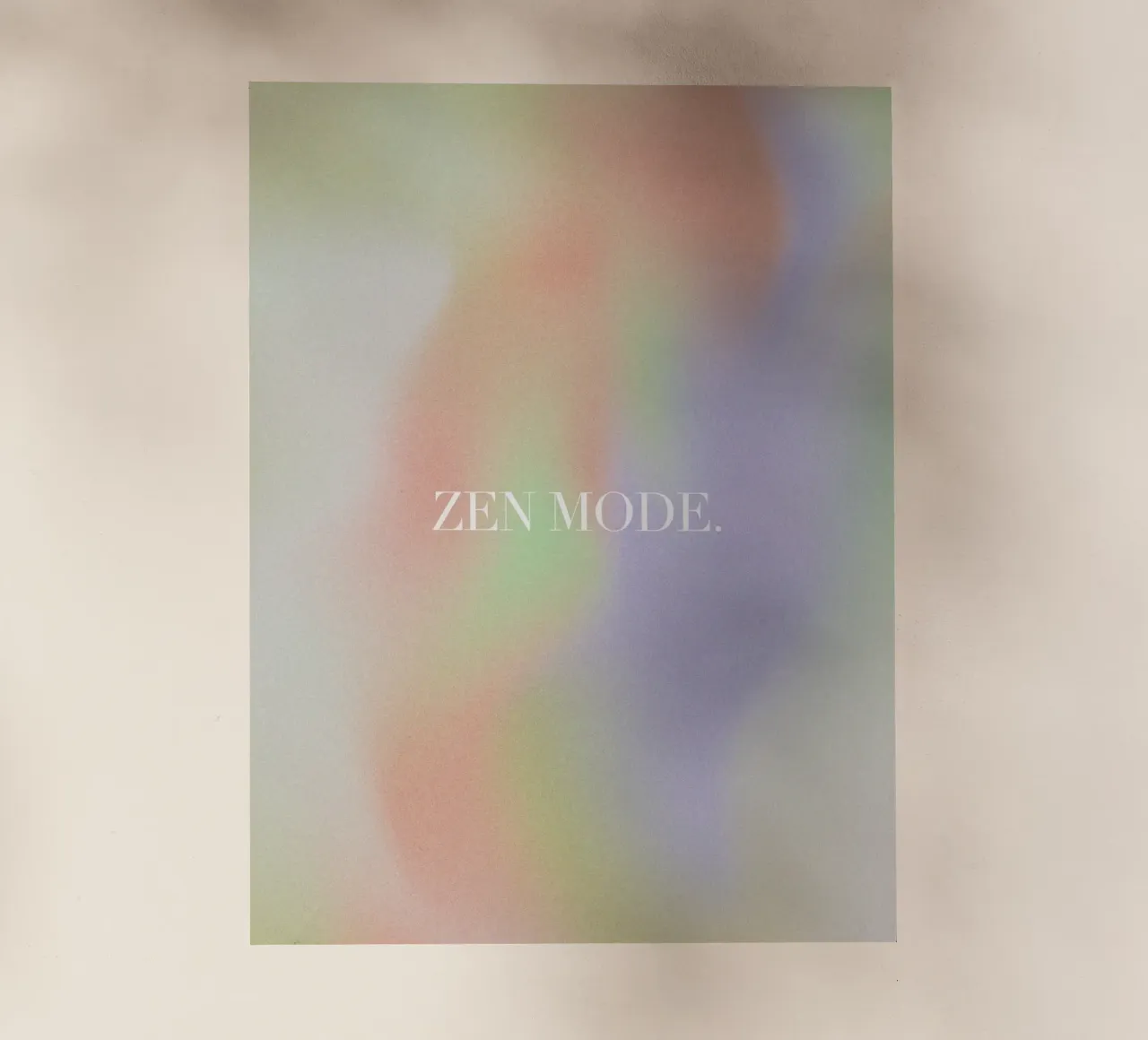 Zen Mode No 07 pellicola backlit da treechild