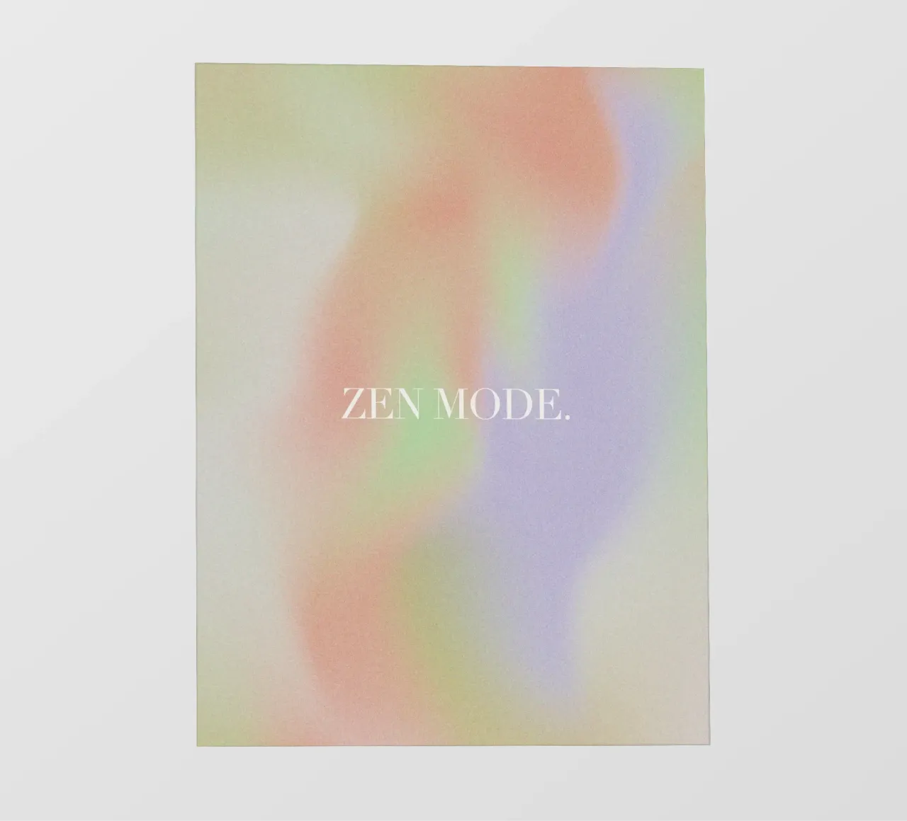 Zen Mode No 07 pellicola backlit da treechild