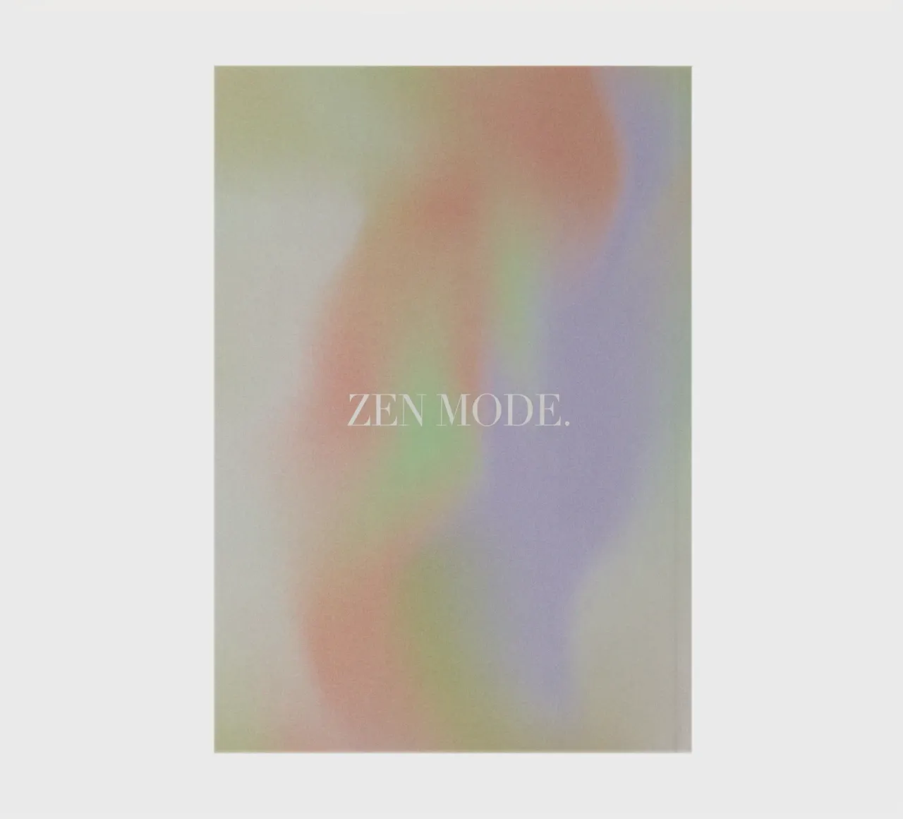 Zen Mode No 07 notebook by treechild