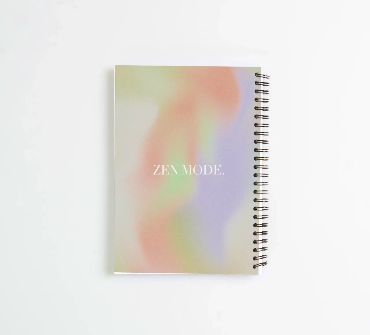 Zen Mode No 07 spiral notebook by treechild