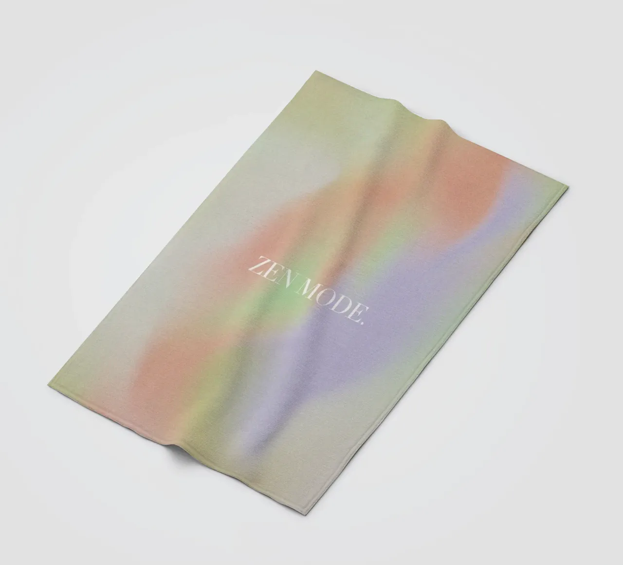 Zen Mode No 07 coperta in pile da treechild