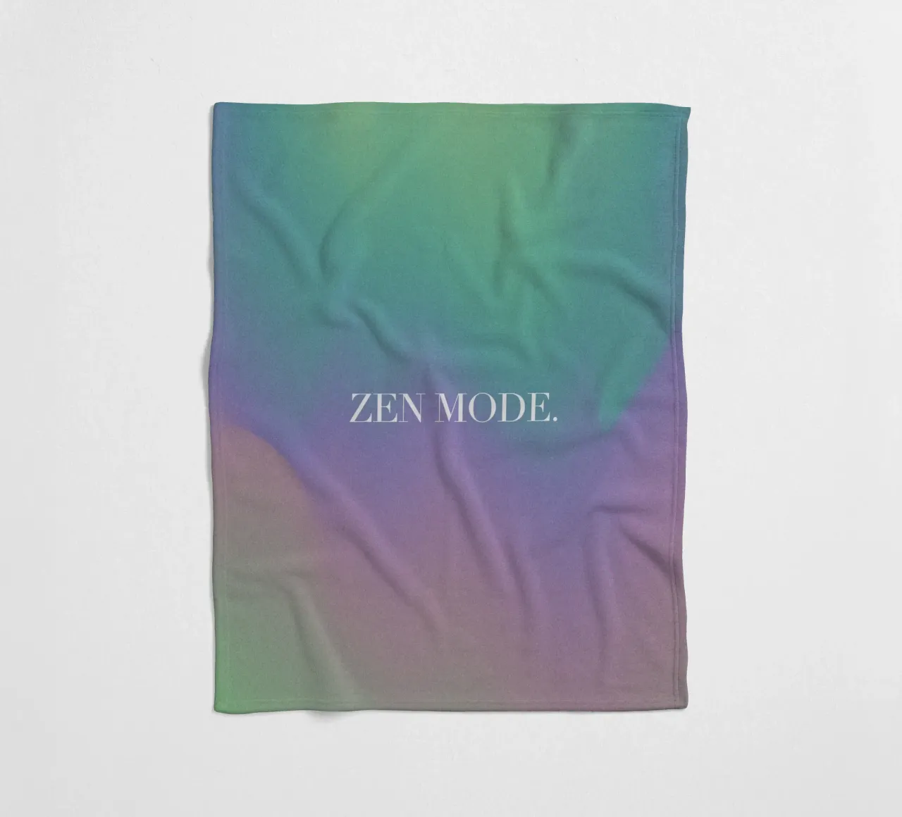 Zen Mode No 08 coperta in pile da treechild