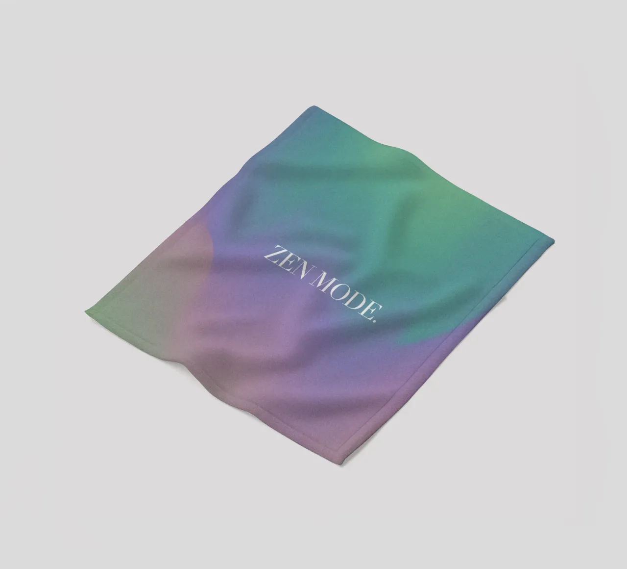 Zen Mode No 08 coperta in pile da treechild