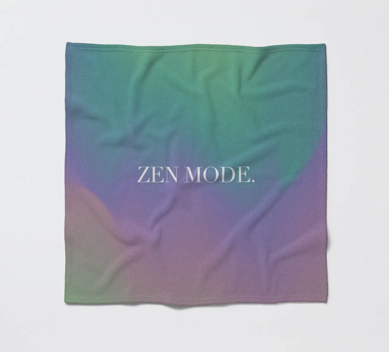 Zen Mode No 08 coperta in pile da treechild