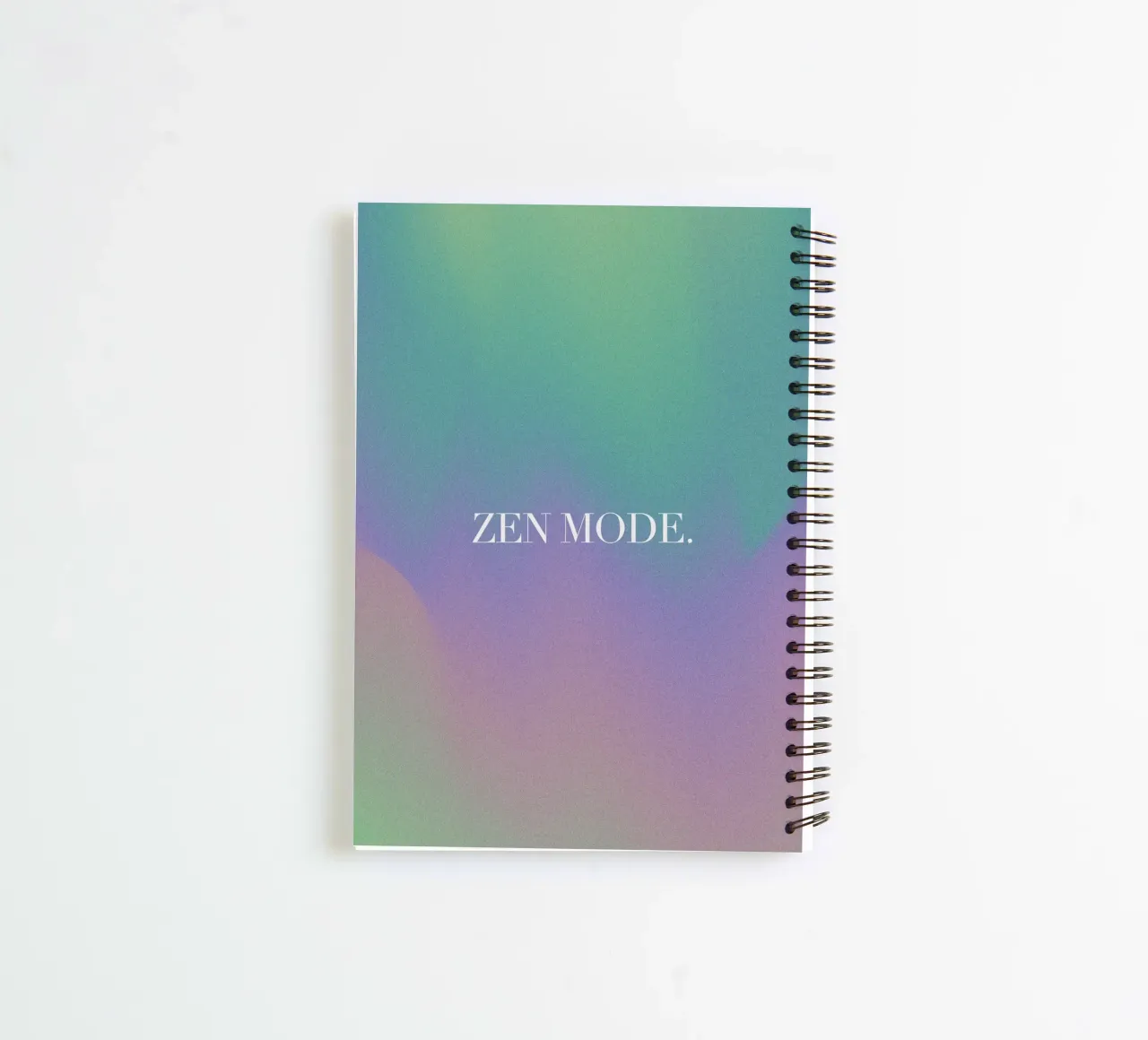 Zen Mode No 08 spiral notebook by treechild