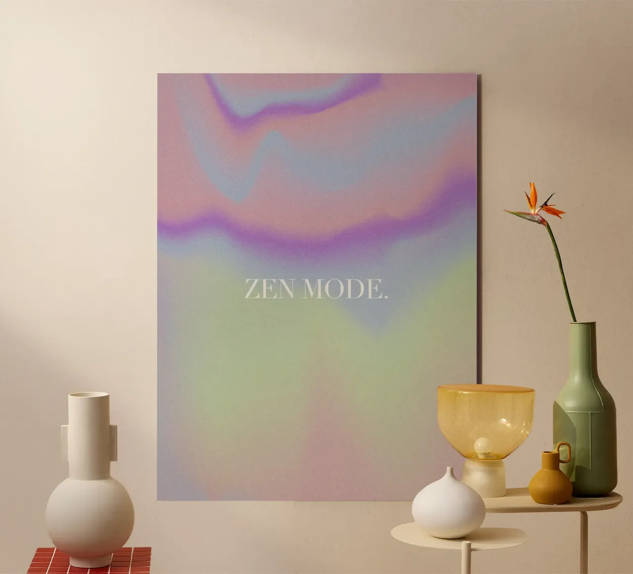 Zen Mode No 09 alluminio dibond da treechild
