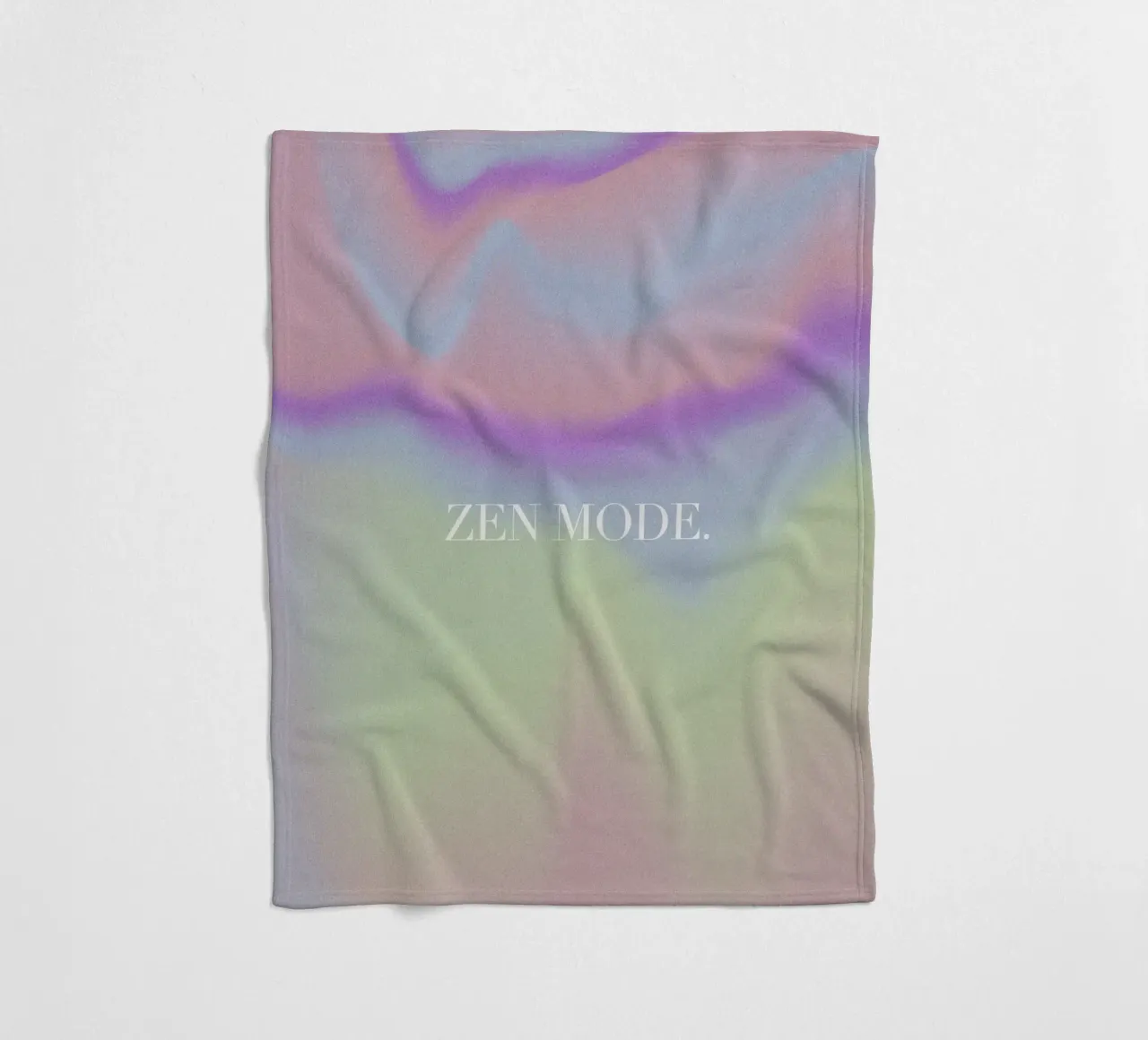 Zen Mode No 09 coperta in pile da treechild