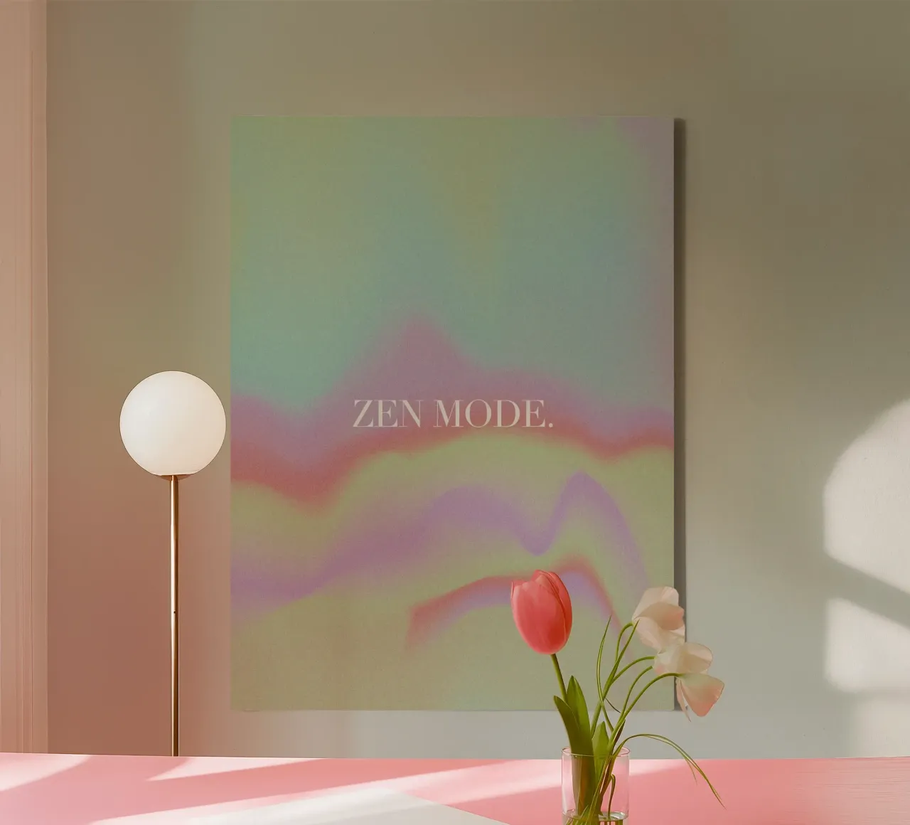 Zen Mode No 10 tela da treechild