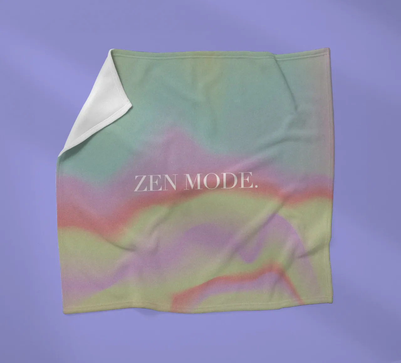 Zen Mode No 10 coperta in pile da treechild