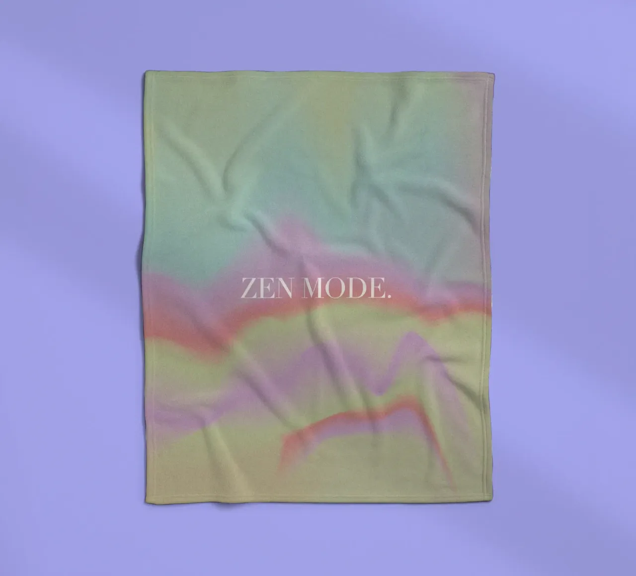 Zen Mode No 10 coperta in pile da treechild