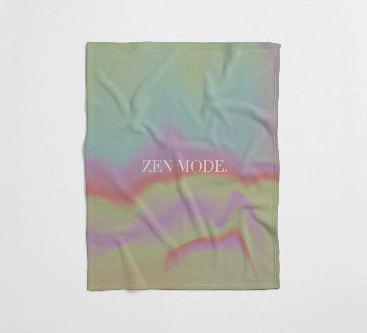 Zen Mode No 10 coperta in pile da treechild