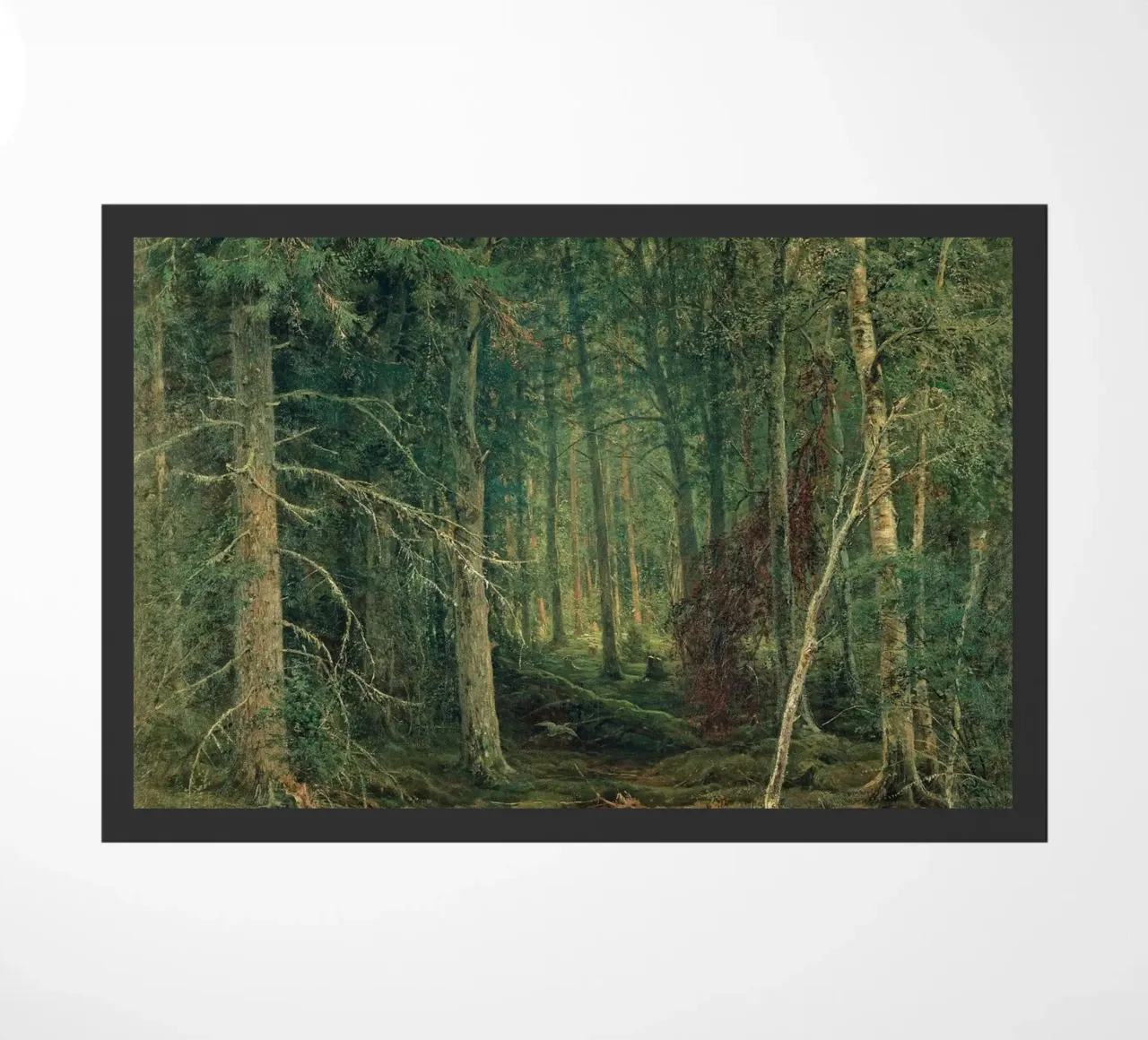 Ivan Shishkin - Boschi di retrovia, 1872 zerbino da William Store