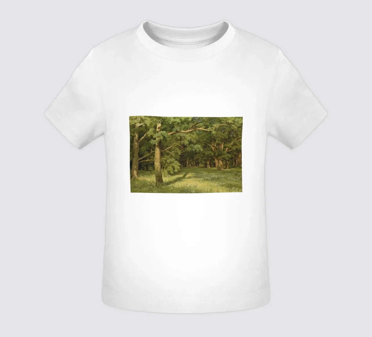 Ivan Sjisjkin - De open plek in het bos, 1896 baby t-shirt van William Store