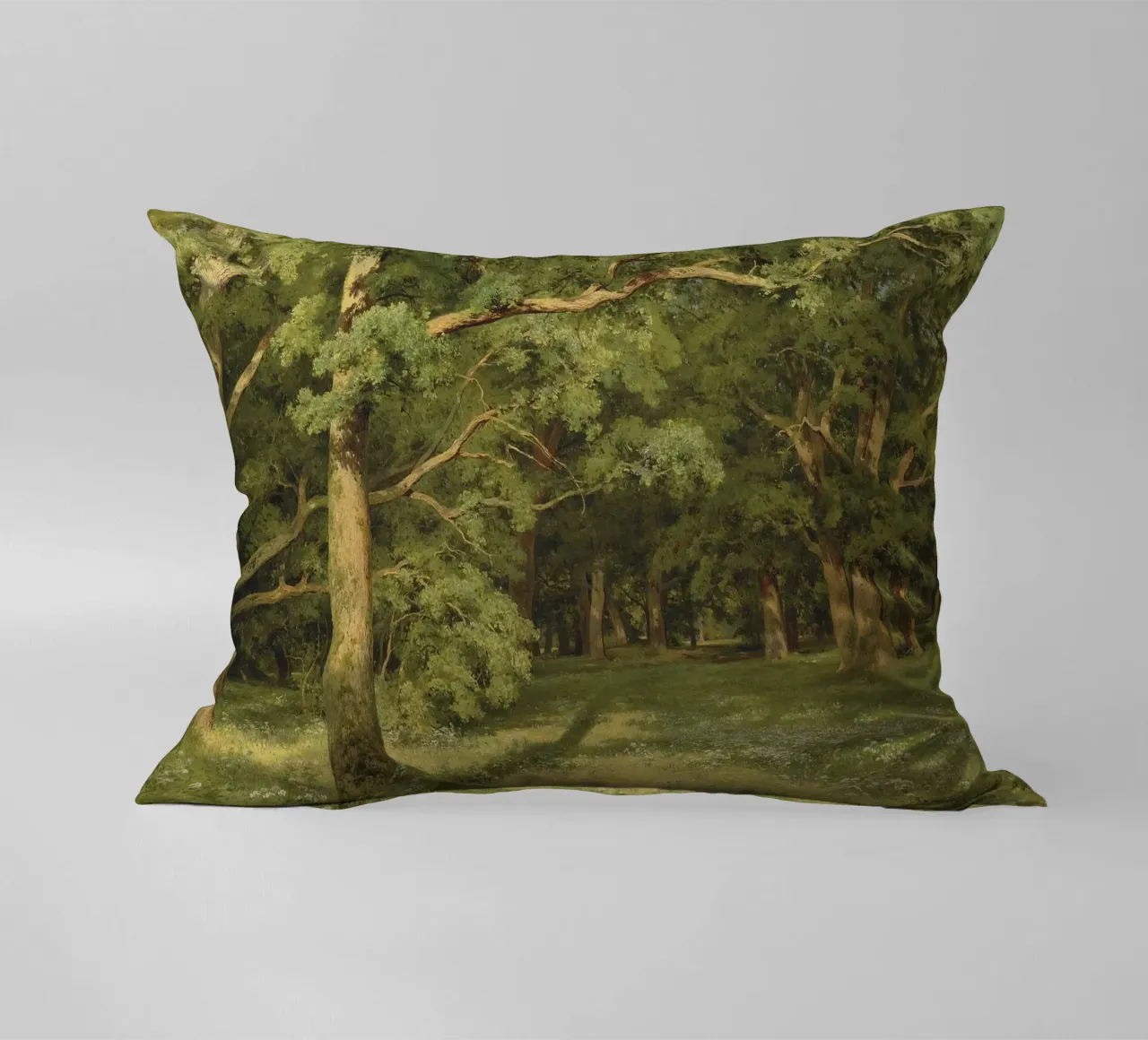Iwan Schischkin - Die Waldlichtung, 1896 Kissen von William Store