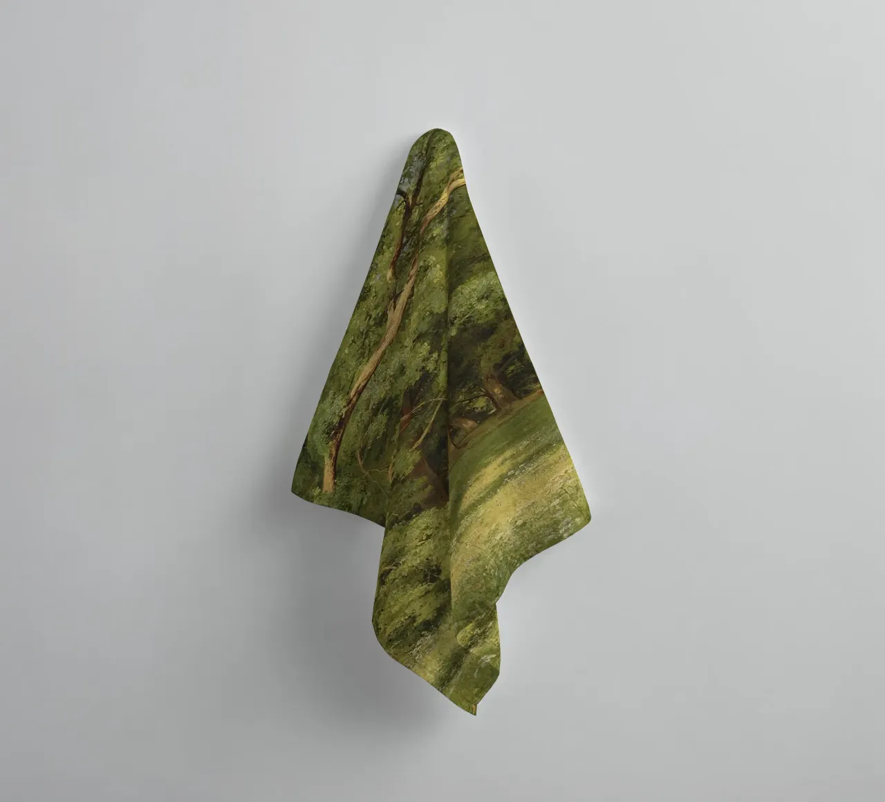Ivan Sjisjkin - De open plek in het bos, 1896 badhanddoek van William Store
