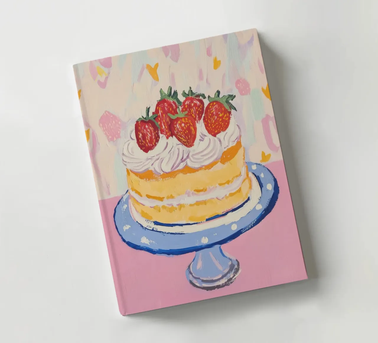 Strawberry Shortcake notebook by Melloi Art Print