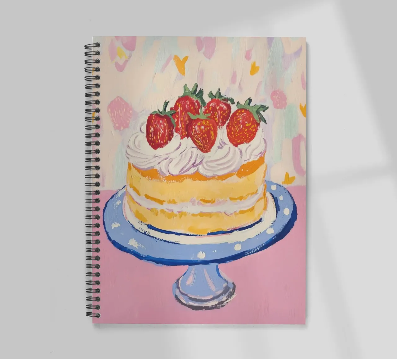 Strawberry Shortcake spiral notebook by Melloi Art Print