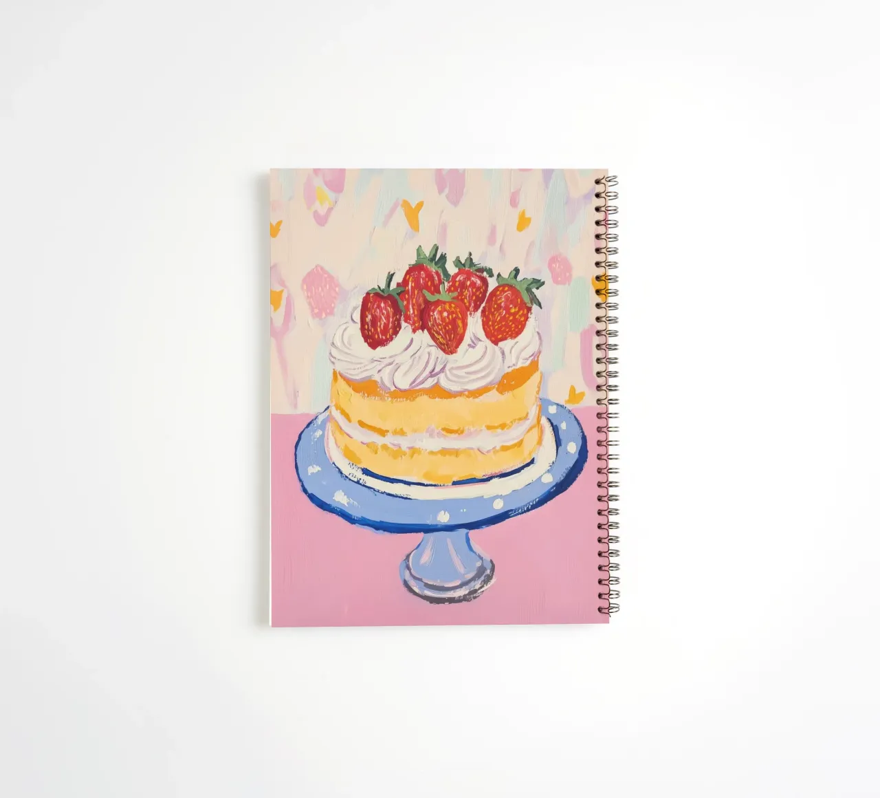Strawberry Shortcake spiral notebook by Melloi Art Print