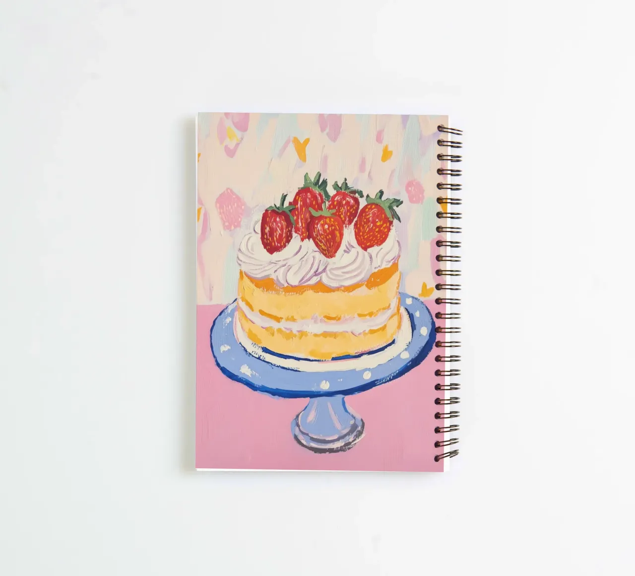 Strawberry Shortcake spiral notebook by Melloi Art Print