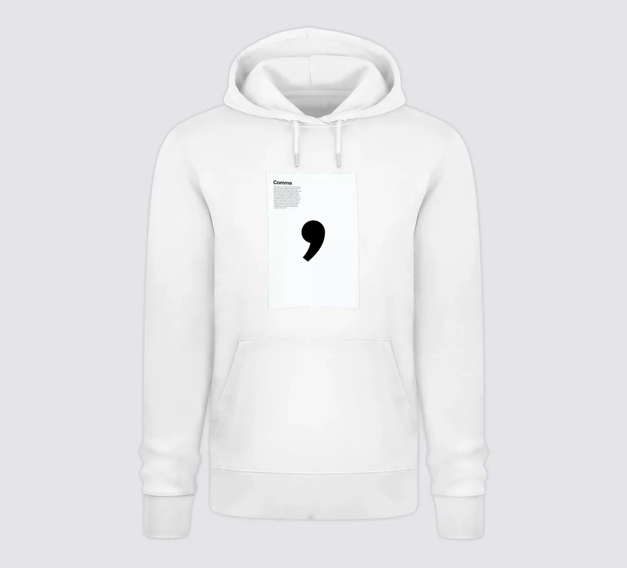 Comma felpa con cappuccio da LeDieg